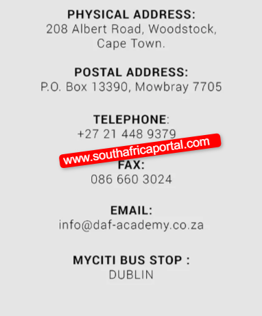 Design Academy of Fashion Contact Details