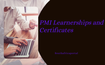 PMI Learnerships and Certificates