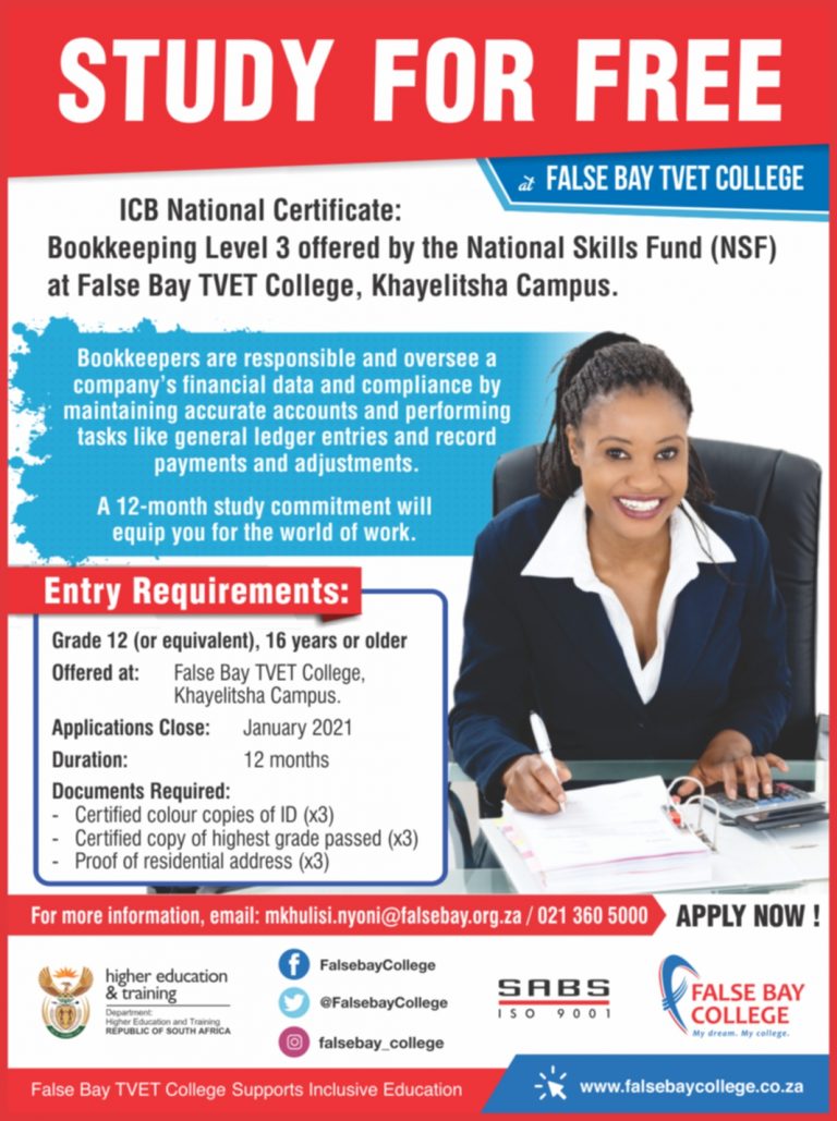 False Bay TVET College Learnerships 768x1029 