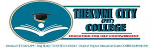Thekwini City College Change of Curriculum Form
